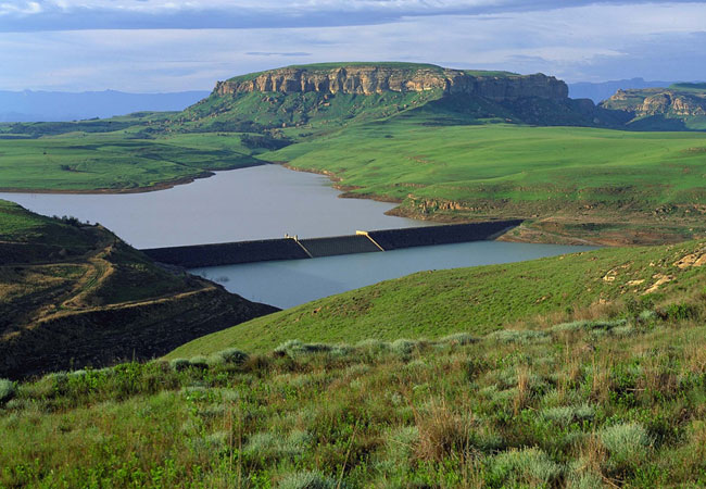 Bluu rental vehicle at Harrismith